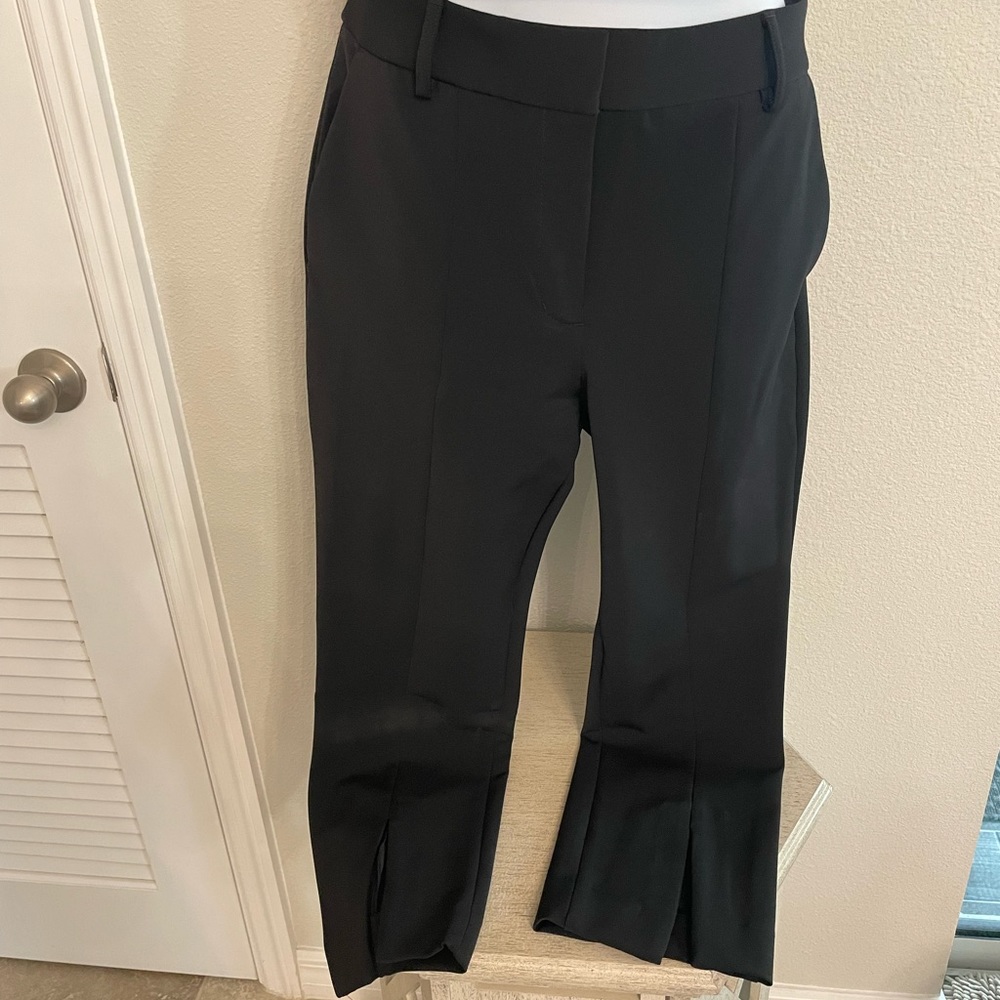 Express cropped black pants - black - size 6S